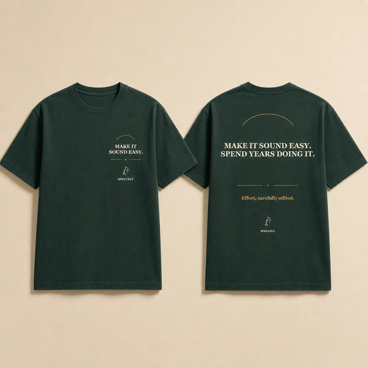 Make It Sound Easy T-Shirt by Sprucely