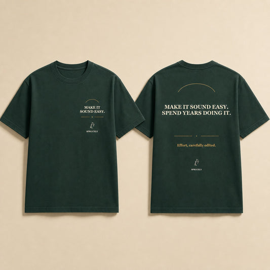Make It Sound Easy T-Shirt by Sprucely