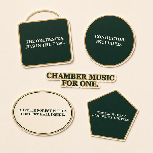 Miniature Orchestra Sticker Pack by Sprucely
