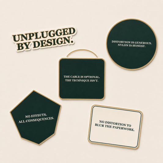Unplugged & Honest Sticker Pack by Sprucely
